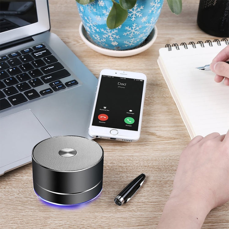 LENRUE ポータブルワイヤレスBluetoothスピーカーステレオLEDスピーカー内蔵マイクMP3ミニサブウーファースマートコラムラウドスピーカー、TBD049445801A、TBD049445801B、TBD049445801C、TBD049445801D