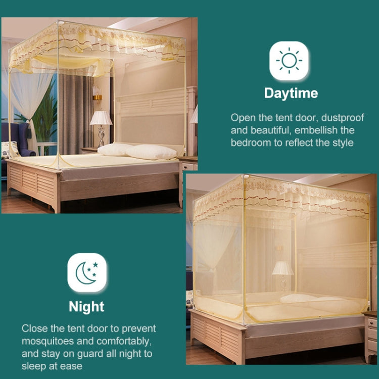 家庭用無料設置 厚手暗号化防塵蚊帳、120x200 cm 全底、150x200 cm 全底、180x200 cm 全底、180x220 cm 全底、200x220 cm 全底、120x200 cm ベッド背面、150x200 cm ベッド背面、180x200 cm ベッド背面
