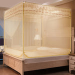 家庭用無料設置 厚手暗号化防塵蚊帳、120x200 cm 全底、150x200 cm 全底、180x200 cm 全底、180x220 cm 全底、200x220 cm 全底、120x200 cm ベッド背面、150x200 cm ベッド背面、180x200 cm ベッド背面