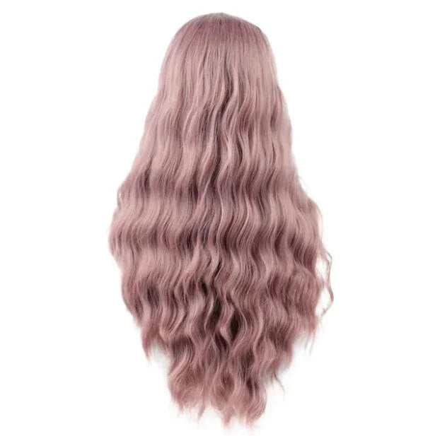 ふわふわロングカールヘア ミックス女性用ウィッグ