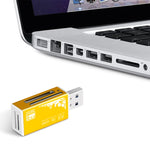 マルチイン1メモリーSDカードリーダー メモリースティックプロデュオ マイクロSD、TF、M2、MMC、SDHC MSカード対応