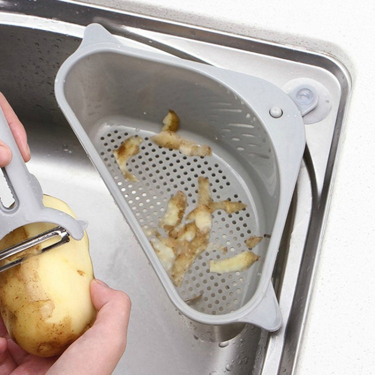 キッチン野菜ラック家庭用シンク排水ラック三角収納ハンガーフリーパンチトレイ吊りバスケット