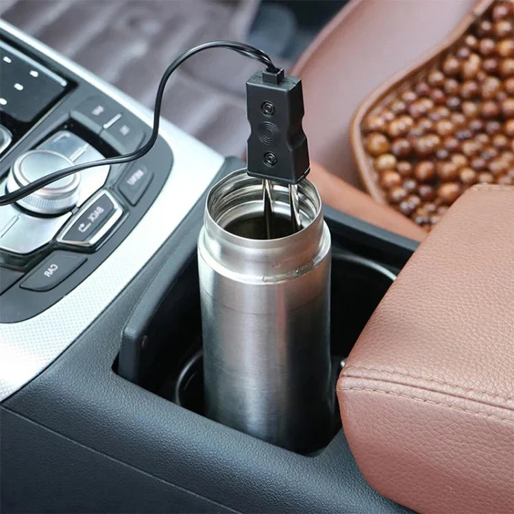 ポータブル12V/24V電気車用沸騰浸漬式水ヒーター 旅行 キャンプ ピクニック用、12V、24V