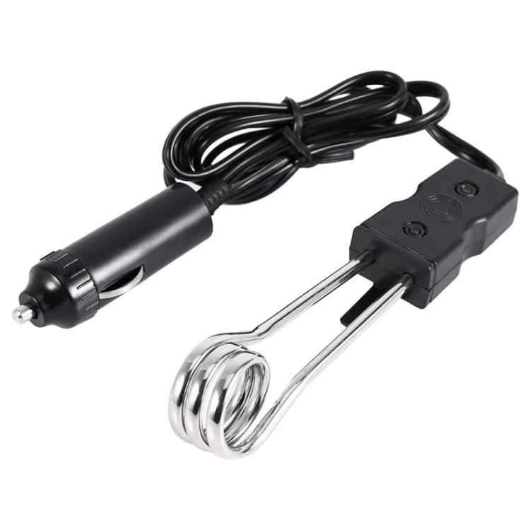 ポータブル12V/24V電気車用沸騰浸漬式水ヒーター 旅行 キャンプ ピクニック用、12V、24V
