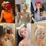女性用新作レター「OMG」コーラルフリースソフトボウヘッドバンド かわいいヘアホルダー ヘッドウェア ヘアアクセサリー