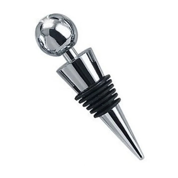 2 PCS Reusable Vacuum Sealed Red Wine Bottle Stopper, Round Shape