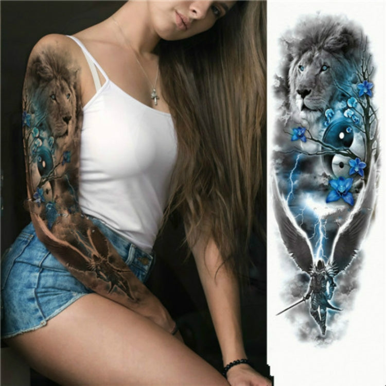 Large Arm Sleeve Waterproof Temporary Tattoo Sticker