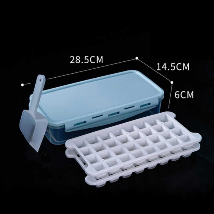蓋付き家庭用シリコン製アイスボックス 氷キューブ型 冷蔵庫用氷格子 クイックフリーザー ランダムカラー配送、64グリッド、96グリッド、128グリッド