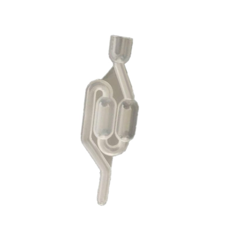 水封式排気逆流防止弁 家庭用醸造ワイン発酵エアロック 密封プラスチックエアロック チェックバルブ 水封弁、カバーなしプレーンチェックバルブ、カバー付き一般チェックバルブ