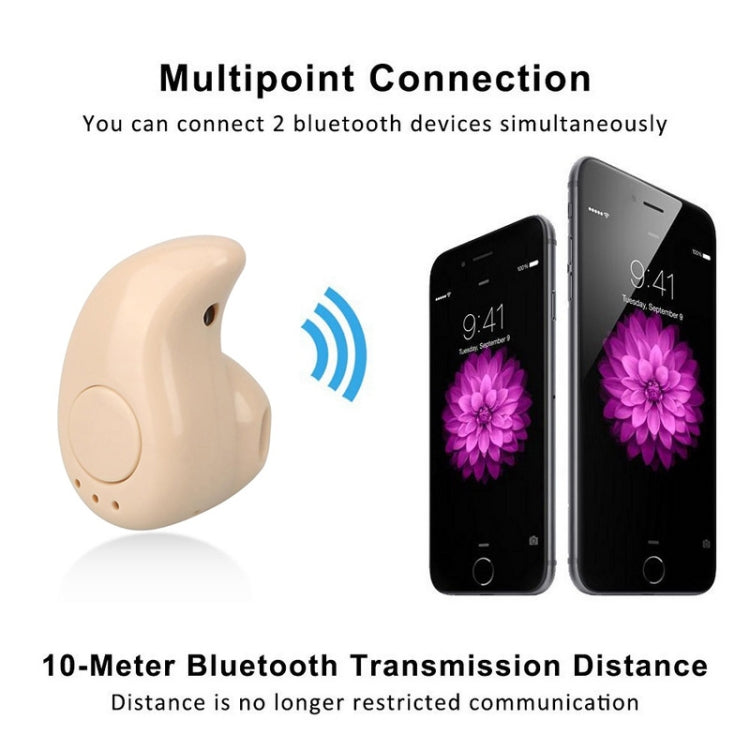 S530 ミニインイヤースポーツハンズフリー ワイヤレス Bluetooth イヤホン スマートフォン用 マイク付き
