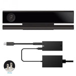 Kinect 2.0 センサー USB 3.0 アダプター Xbox One S Xbox One X Windows PC用, 米国, 欧州, 米国から英国プラグへ