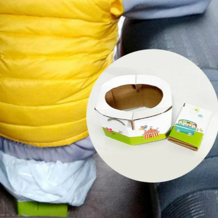 携帯用トラベル尿バッグ 緊急モバイルミニトイレ 折りたたみポッティ、トラベル尿バッグ