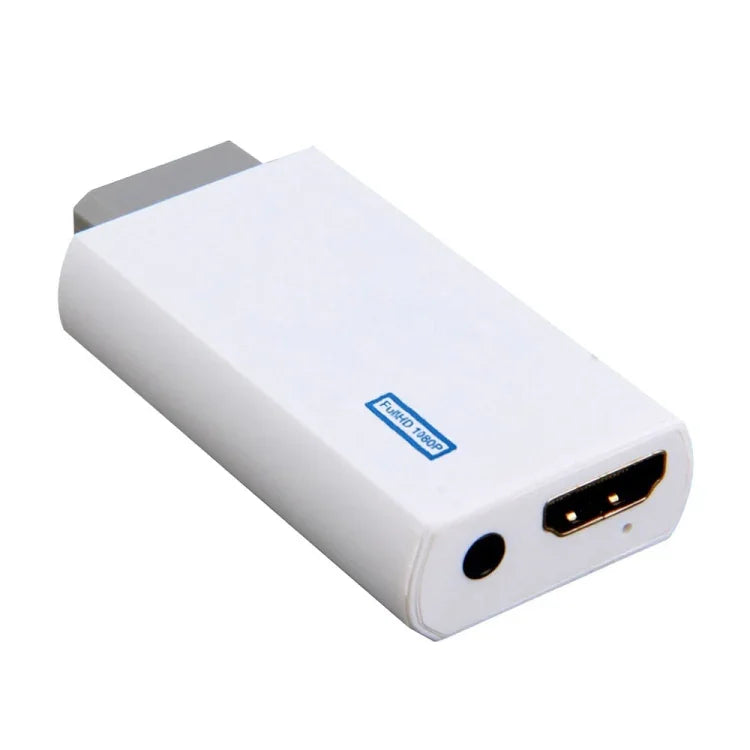 Nintendo Wii 簡単接続プラグアンドプレイ WiiからHDMI 1080p変換アダプター Wii2hdmi 3.5mmオーディオボックス Wiiリンク、HDMI 1080p変換アダプター