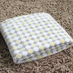 柔らかいフランネル製ペット用ブランケットドット柄通気性ベッドマット暖かいペット用寝具クッションカバー犬猫用、S、M、L