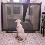犬用ペットフェンス 携帯用折りたたみ式安全保護ドア マジックゲート 犬猫ペット用, 180cm x72cm, 110cm x72cm
