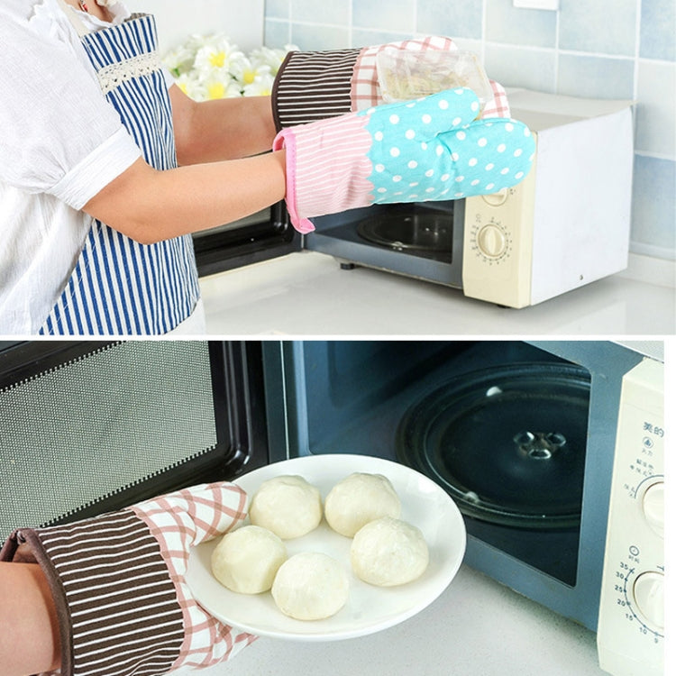 2枚セット 電子レンジ用耐熱手袋 厚手 高温耐性 やけど防止 キッチンベーキング手袋