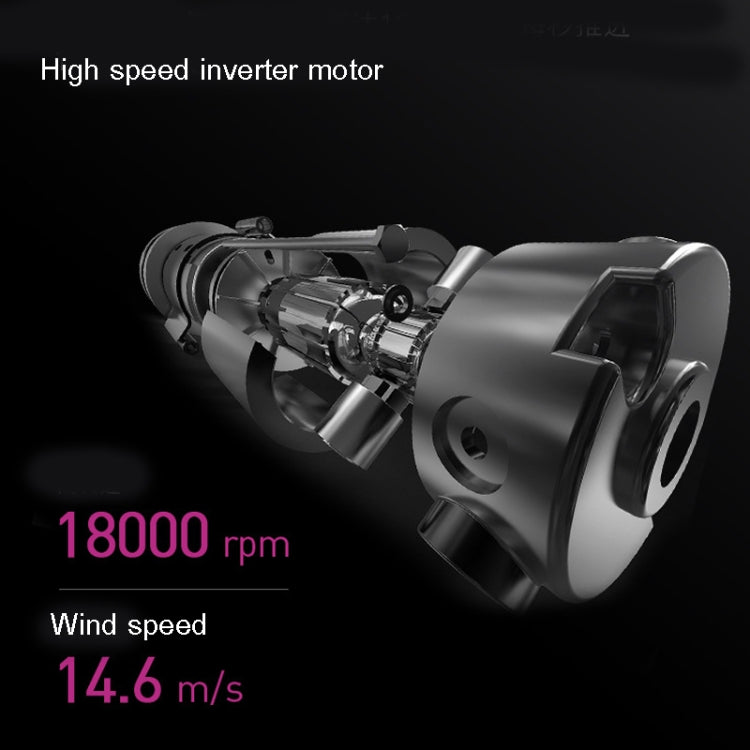 Mingge T1 Tスタイル 1800W 高出力 冷温風 速乾 折りたたみヘアドライヤー、EUプラグ、USプラグ、UKプラグ