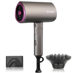Mingge T1 Tスタイル 1800W 高出力 冷温風 速乾 折りたたみヘアドライヤー、EUプラグ、USプラグ、UKプラグ