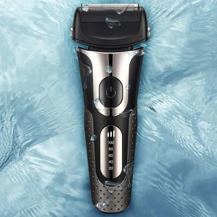 BG-7100 電気シェーバー 往復式シェーバー LEDデジタル充電式シェーバー