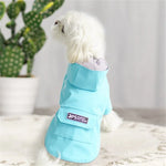 犬用レインコート フード付き四足服 防水オールインワン 小型犬用ペットレインコート、S、M、L、XL、XXL
