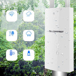 Comfast 屋外高出力ワイヤレスカバレッジ APルーター、EW72 1200Mbps
