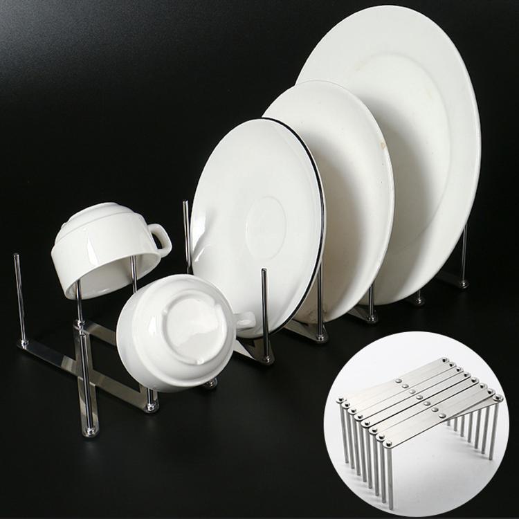 LsCook伸縮収納ラック キッチン折りたたみ多機能蒸しラック ステンレス製キッチン用具ラック、ステンレスラック