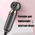 Mdjc-806 旅行用 葉なし ミニヘアドライヤー ホテル壁掛け式ヘアドライヤー、USプラグ、EUプラグ、UKプラグ、AUプラグ