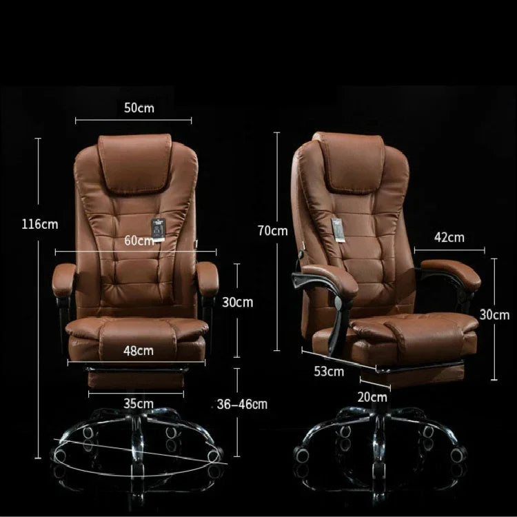 モダンミニマリスト昇降回転チェア レイジーシート ゲーミングマッサージオフィスチェア 鋼製脚付き