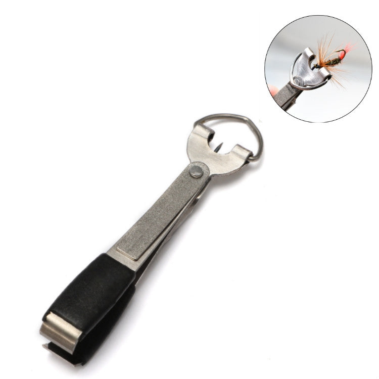 アウトドア釣り用品 釣りクランプ釣り糸はさみ伸縮キーチェーン、2in1キーチェーン付き、3in1キーチェーン付き、3in1釣り糸ナイフ