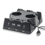 iPlay ゲームパッド充電器 多機能充電ベース PS4 / PS4 Move / PS VR 用, PS4 VR/PS VR/PS Move対応