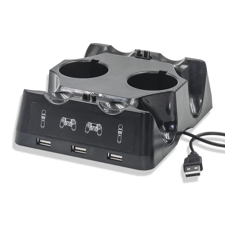 iPlay ゲームパッド充電器 多機能充電ベース PS4 / PS4 Move / PS VR 用, PS4 VR/PS VR/PS Move対応
