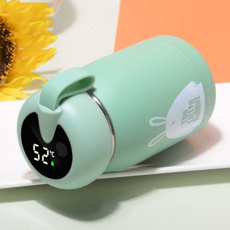 カートンサーモスマグ インテリジェント温度測定 色変化表示温度水カップ カップル用 子供用 学生用、デジタル表示、ピンク、デジタル表示、ブルー、デジタル表示、グリーン、デジタル表示、ブラウン