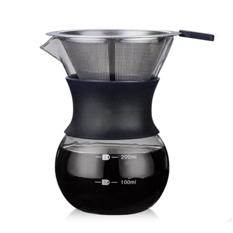 高温耐性コーヒーメーカー 200ml ストレーナー付き、400ml ストレーナー付き、200ml ストレーナーなし、400ml ストレーナーなし