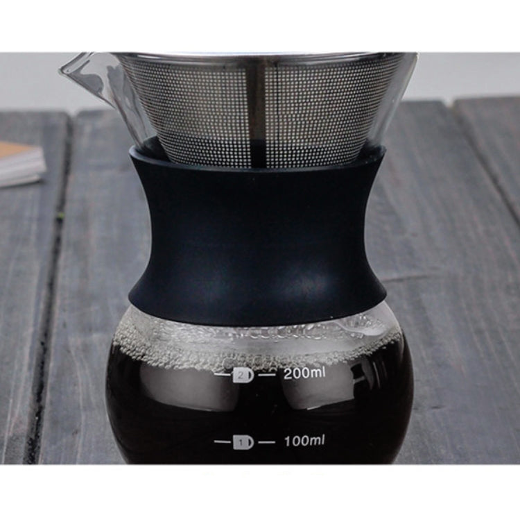 高温耐性コーヒーメーカー 200ml ストレーナー付き、400ml ストレーナー付き、200ml ストレーナーなし、400ml ストレーナーなし