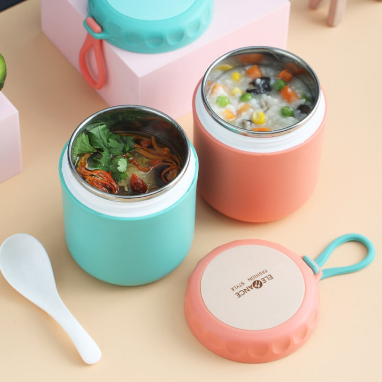 ステンレススープカップ スープポット ランチボックス 携帯用サーモスカップ レッド、グリーン