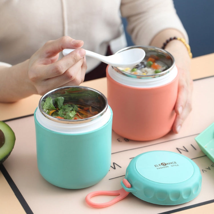 ステンレススープカップ スープポット ランチボックス 携帯用サーモスカップ レッド、グリーン