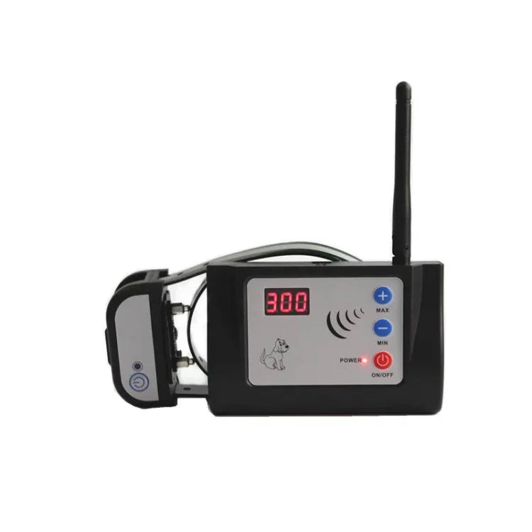 300メートルスマートワイヤレスペットフェンス 防水首輪 夜間反射糸保護フェンス、450G、570G、685G