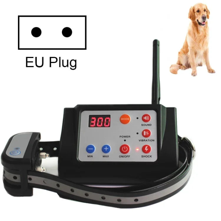 2-in-1スマートワイヤレス防水フェンス リモート犬用トレーナー首輪付き、420G、580G、700G