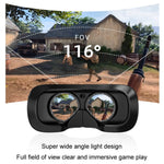 DPVR E4 PCVRゲーミングヘルメット 4Kヘッドディスプレイ VRグラス、DPVR E4 VRグラス