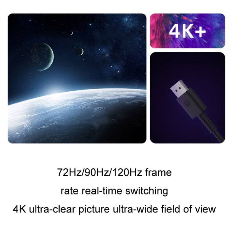 DPVR E4 PCVRゲーミングヘルメット 4Kヘッドディスプレイ VRグラス、DPVR E4 VRグラス