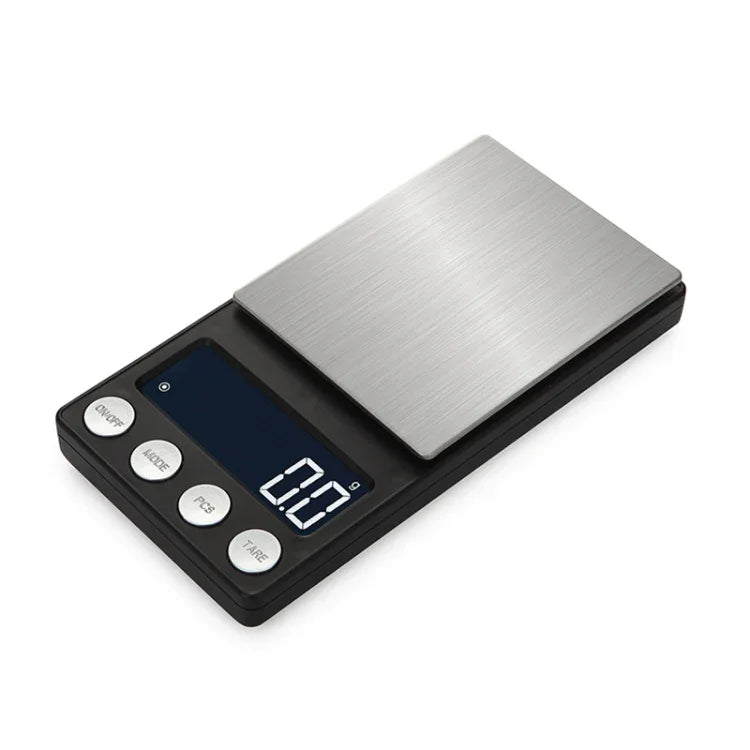 高精度電子スケール ミニポータブルジュエリー・医薬品スケール、500g/0.1g、100g/0.01g、200g/0.01g、300g/0.01g、500g/0.01g、1000g/0.1g
