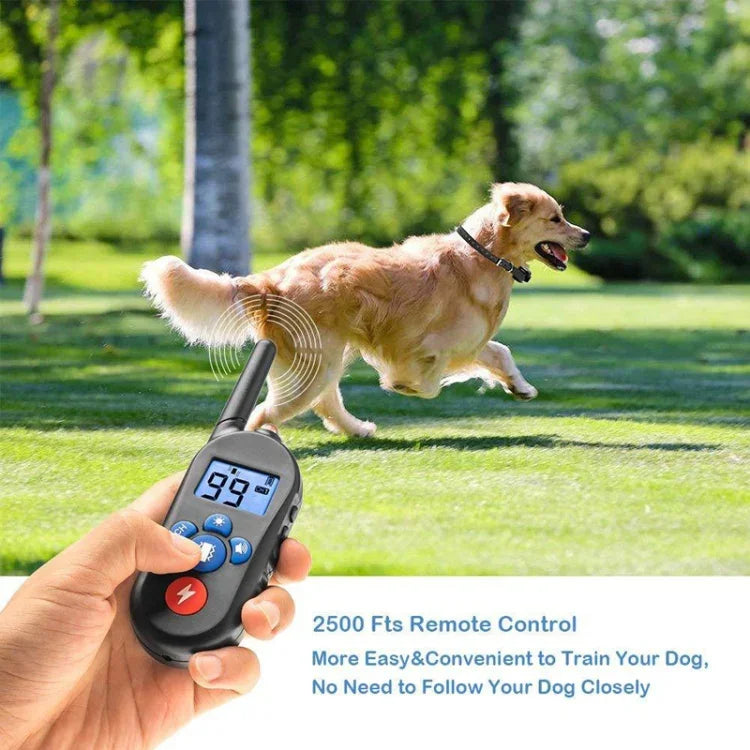800m リモートコントロール 電気ショック バークストッパー 振動警告 ペット用品 電子防水首輪 犬のトレーニングデバイス, 556-1, 556-2, 556-3