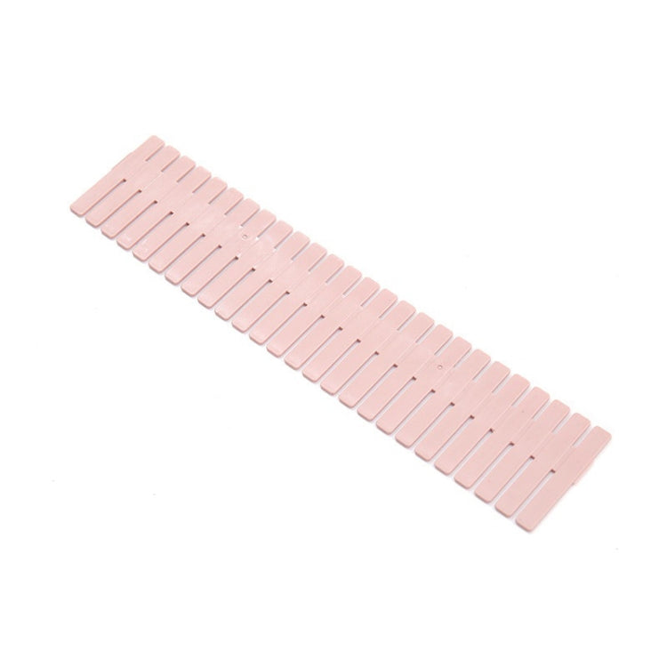 プラスチック引き出し仕切り自由組み合わせ分類収納ボード、4個入り/パック、37x7cm、47x7cm
