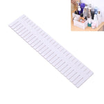 プラスチック引き出し仕切り自由組み合わせ分類収納ボード、4個入り/パック、37x7cm、47x7cm