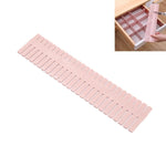 プラスチック引き出し仕切り自由組み合わせ分類収納ボード、4個入り/パック、37x7cm、47x7cm