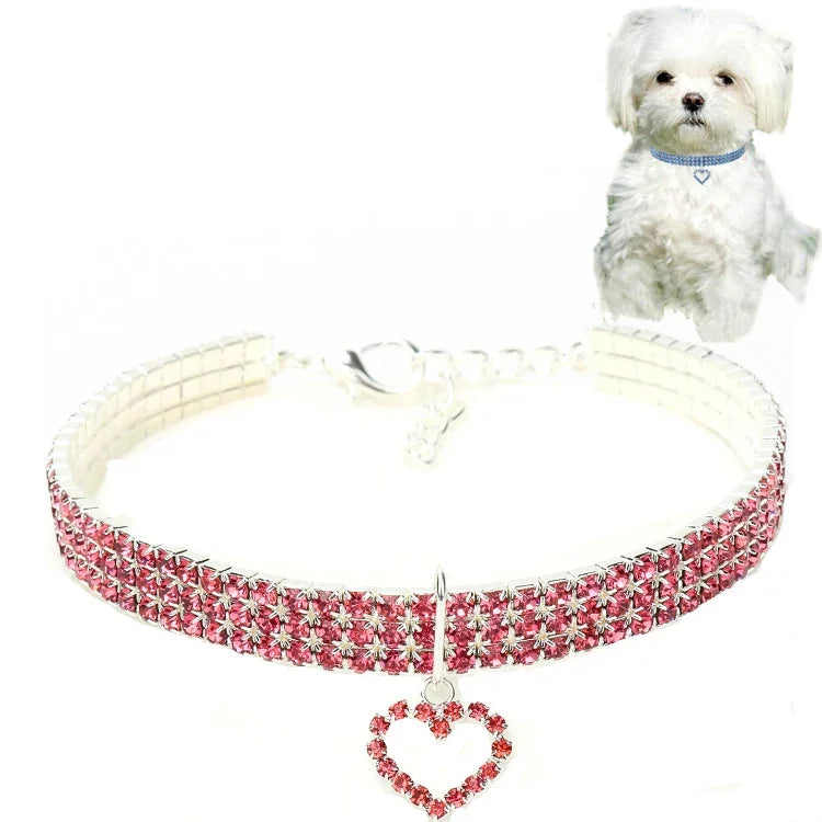 ペット用品 伸縮性ラブ 猫と犬用アクセサリー ペット首輪、S、M、L