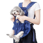 Doglemi ペットお出かけバックパック 犬用ショルダーチェストバッグ 通気性メッシュ 犬猫用バッグ、M、L