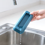 キッチン多機能三穴見えないナイフホルダー 中空排水キッチン用品収納ラック
