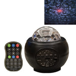 M2 8W クリスマス星空レーザー投影雰囲気ライト 回転星空動的水模様睡眠ライト、USB、バッテリー