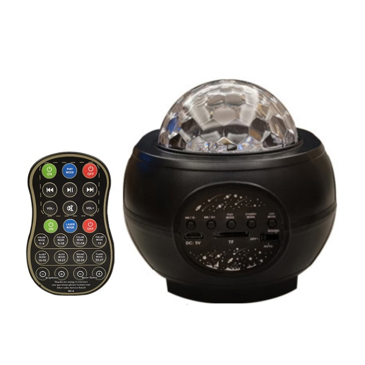 M2 8W クリスマス星空レーザー投影雰囲気ライト 回転星空動的水模様睡眠ライト、USB、バッテリー